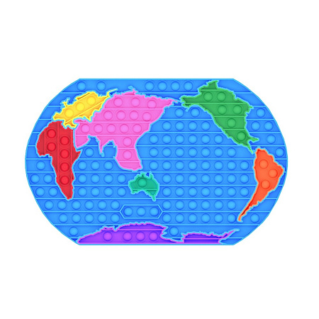 Popit Map MultiColor Popit Map MultiColor