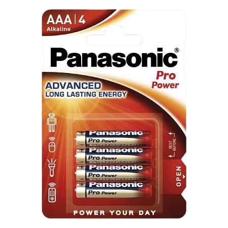 Panasonic "PRO Power" AAA Blister *4, Alkaline, LR03XEG/4BP Panasonic "PRO Power" AAA Blister *4, Alkaline, LR03XEG/4BP