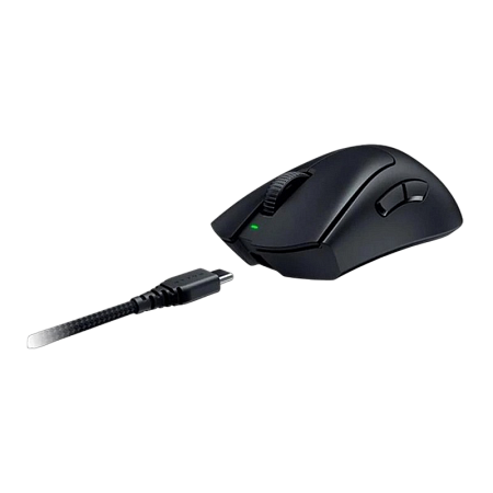 Gaming Wireless Mouse Razer DeathAdder V3 Pro, 30к dpi, 5 buttons, 70G, 750IPS, Opt.SW, 63g, On-Boar