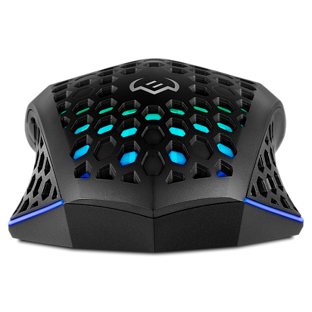 Gaming Wireless Mouse SVEN RX-G940W, 800-3600 dpi, 7 buttons, 98g., Ambidextrous, Silent, RGB, 600mA