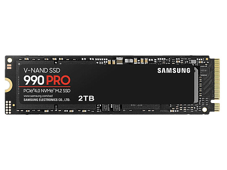 .M.2 NVMe SSD 2.0TB Samsung  990 PRO [PCIe 4.0 x4, R/W:7450/6900MB/s, 1400K/1550K IOPS, 1.2PB, 3DTLC