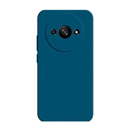 WOO Case Liquid Silicone Redmi A3, Blue WOO Case Liquid Silicone Redmi A3, Blue