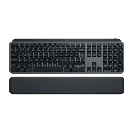 Клавиатура Logitech MX Keys S Plus, Проводное / беспроводное, Графитовый Клавиатура Logitech MX Keys S Plus, Проводное / беспроводное, Графитовый
