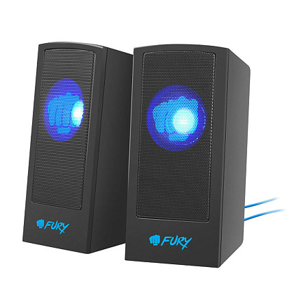 Fury Speaker Skyray, 2.0, 5W, USB, Black Fury Speaker Skyray, 2.0, 5W, USB, Black
