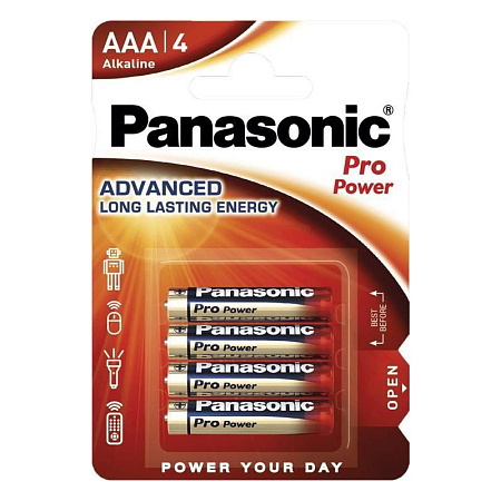 Panasonic "PRO Power" AAA Blister *4, Alkaline, LR03XEG/4BP Panasonic "PRO Power" AAA Blister *4, Alkaline, LR03XEG/4BP