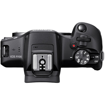DC Canon EOS R100 Black & RF-S 18-45mm f/4.5-6.3 IS STM & RF-S 55-210mm f/5-7.1 IS STM KIT