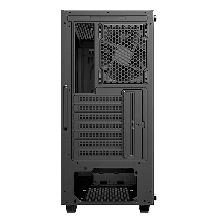 Case ATX GAMEMAX Fortress TG, w/o PSU, 0.5mm, 3x120mm fans, PWM Hub, Tempered Glass, Dust Filter, 1x