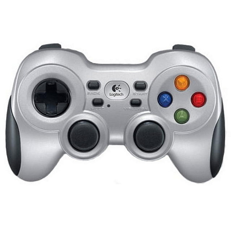 Wireless Gamepad Logitech F710, 4 axes, D-Pad, 2 mini joysticks, 12 buttons, 2xAA Wireless Gamepad Logitech F710, 4 axes, D-Pad, 2 mini joysticks, 12 buttons, 2xAA