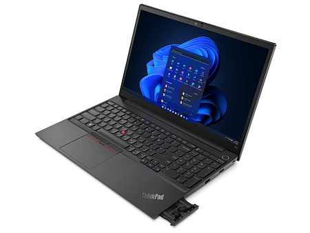 Ноутбук для бизнеса 15,6" Lenovo ThinkPad E15 Gen 4, Чёрный, Intel Core i5-1235U, 16Гб/512Гб, Без ОС